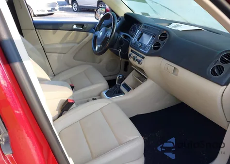 2013 Volkswagen Tiguan Se из США, поврежденный, VIN WVGBV7AX9DW000978